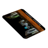 Samarkand, Uzbekistan - Registan square at night マグネット (右側)