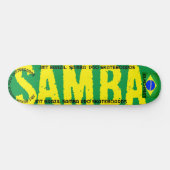 SAMBA BLK CHRIST 8 1/4" スケートボードデッキ (横)