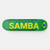 SAMBA JMT BRAZIL 8 1/4"スケートボードデッキ スケートボード (横)
