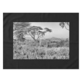 Samburuの象 テーブルクロス (正面(横))