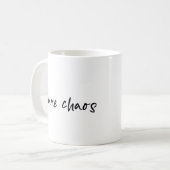 Same chaos コーヒーマグカップ (正面左)