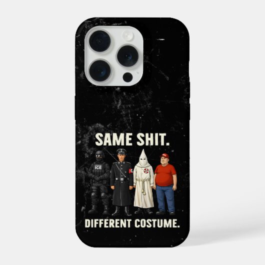 Same Different Costume iPhoneケース (裏面)