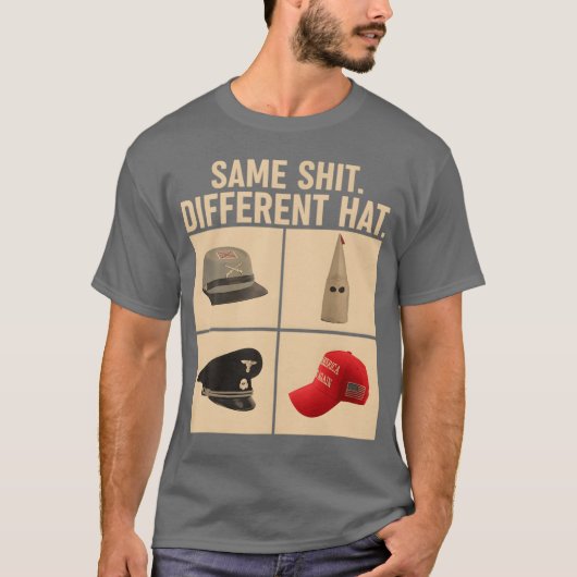 Same Different Hat For Tシャツ (正面)