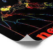 Same Eagles New Liver Funny Apparel  ポスター (角)