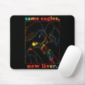 Same Eagles New Liver Funny Apparel  マウスパッド (マウス)