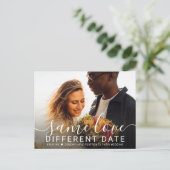 Same Love 違う Date Photo Respended結婚's 案内ポストカード (スタンド正面)