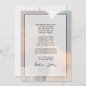 Same Love 違う Date Script Photo 結婚's 案内状 (裏面)