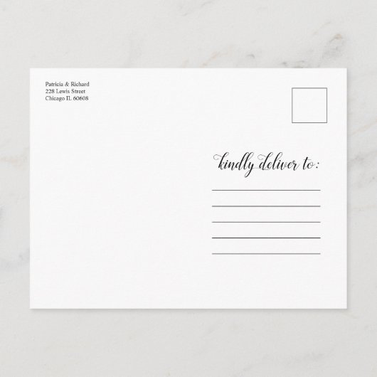 Same Love Small結婚's Downsize結婚's ポストカード (裏面)