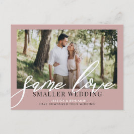 Same Love Small 結婚's |の結婚更新 案内ポストカード