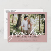 Same Love Small 結婚's |の結婚更新 案内ポストカード (正面/裏面)
