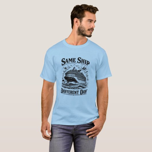 Same Ship Different Day T-shirt Tシャツ (正面フル)