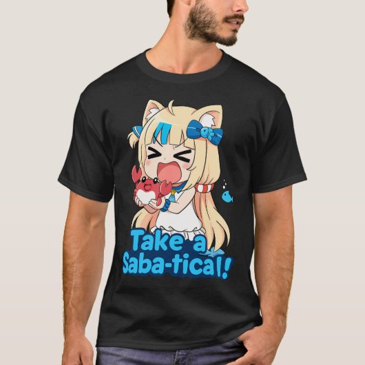 Sameko Saba Vtuber "サバティカルを取ろう!" マリオパーティ Tシャツ (正面)