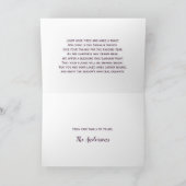 Samhain Blessings Pumpkins & Candles Halloween シーズンカード (内部)