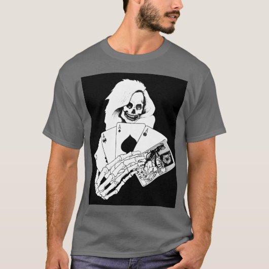 Samhain Death Dealer Horror Punk Death Rock Danzig Tシャツ (正面)