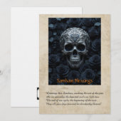 Samhain Greeting Card サンキューカード (正面/裏面)