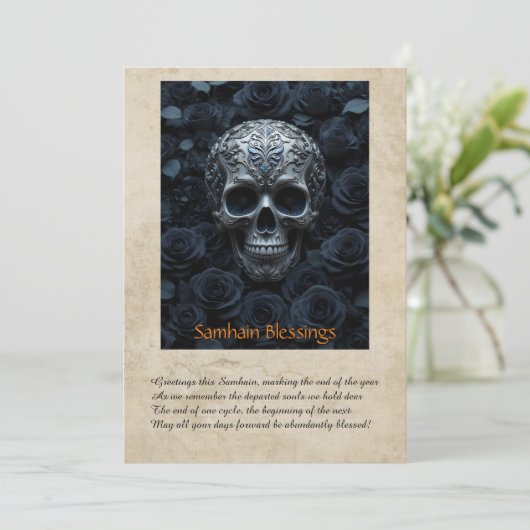 Samhain Greeting Card サンキューカード (スタンド正面)