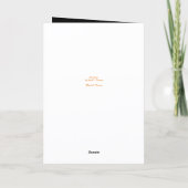 Samhain - Halloween カード (裏面)