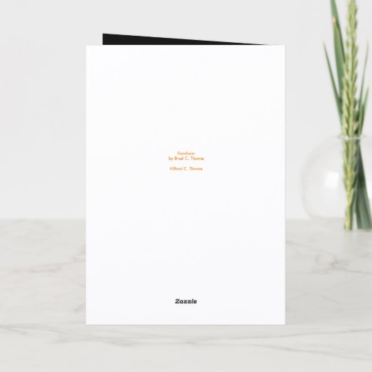 Samhain - Halloween カード (裏面)