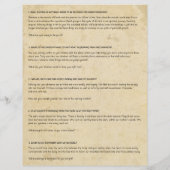 Samhain Tarot Spread 2 Sided Paper Book of Shadows (裏面)