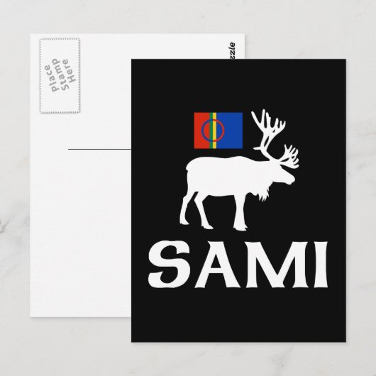 Samiの8季節の人々 ポストカード (正面/裏面)