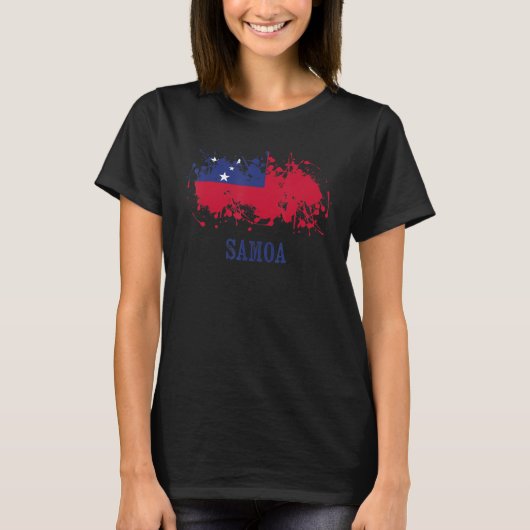Samian enthusiasts for Samoa and Samoa Tシャツ (正面)