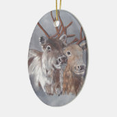 Samisk inspiration  セラミックオーナメント (左)