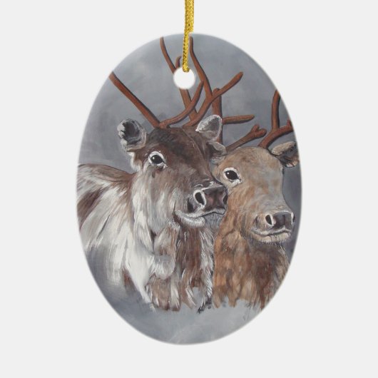 Samisk inspiration  セラミックオーナメント (正面)