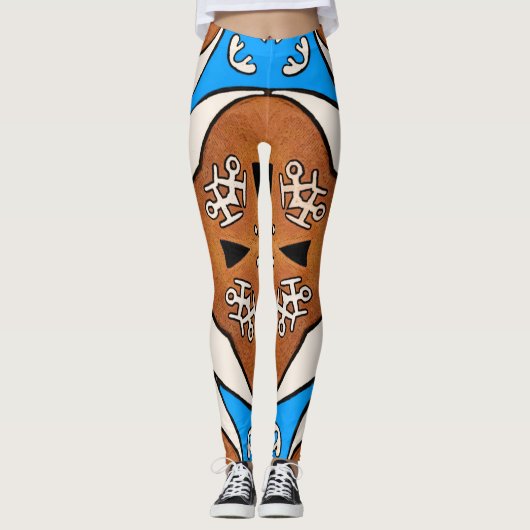 Samisk inspiration  レギンス (正面)