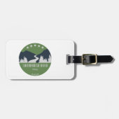 Sammamish River Trail Washington ラゲッジタグ (正面横)