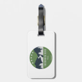 Sammamish River Trail Washington ラゲッジタグ (裏面縦)