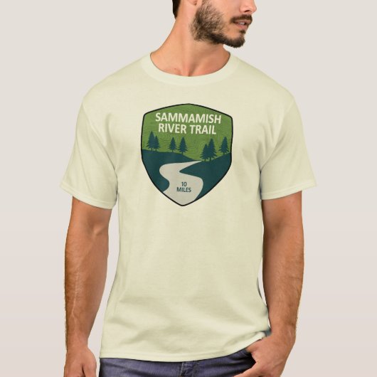 Sammamish River Trail Washington Tシャツ (正面)
