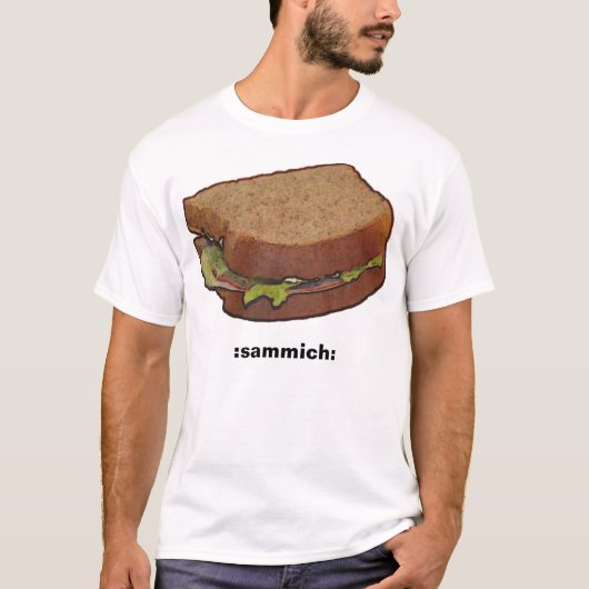 : sammich: tシャツ (正面)