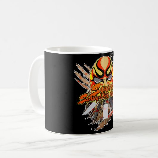 Sammyのと畜場のマグかコップ コーヒーマグカップ (正面左)