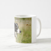 Sammy皮肉なボーダーコリー コーヒーマグカップ (正面右)