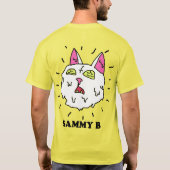 SAMMY Bデーモン子猫タイダイTシャツ Tシャツ (裏面)