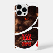 "Sammy Midnight"子猫iPhone 11 12 13 14ケース iPhoneケース (裏面)