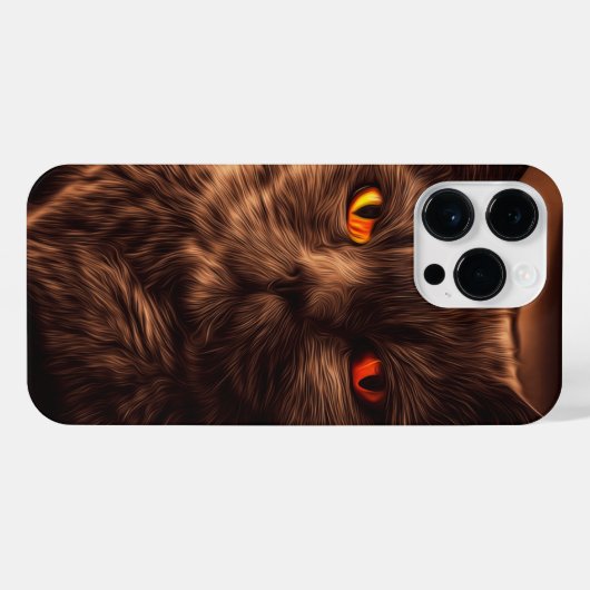 "Sammy Midnight"子猫iPhone 11 12 13 14ケース iPhoneケース (裏面横)