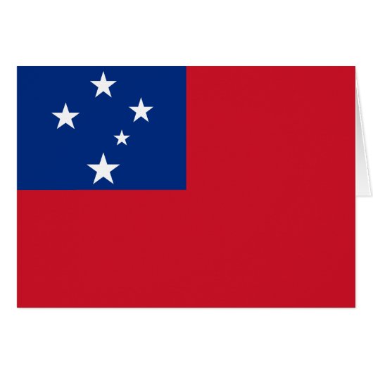 Samoa Flag (正面横)