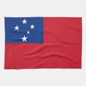 Samoa Flag キッチンタオル (横)