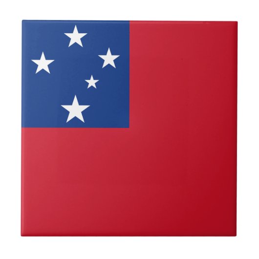 Samoa Flag タイル (正面)