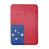 Samoa Flag バスマット (正面縦)