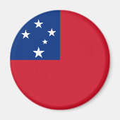 Samoa Flag マグネット (正面)