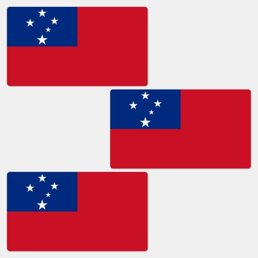 Samoa Flag ラベル (グループ)