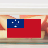 Samoa Flag ラベル (貼付)