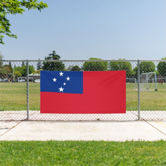 Samoa Flag 横断幕 (インサイチュ)
