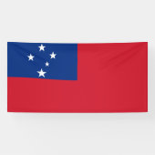 Samoa Flag 横断幕 (横)