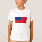 Samoa Flag Tシャツ (正面)