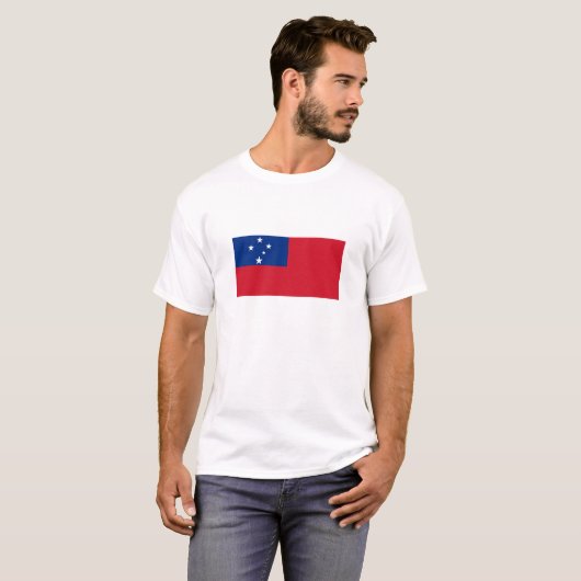 Samoa Flag Tシャツ (正面フル)