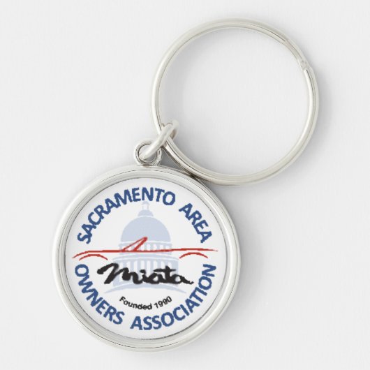 SAMOA Logo Keychain キーホルダー (正面)