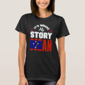 Samoa Samoan Samoa Flag Its Where My Story Began Tシャツ (正面)